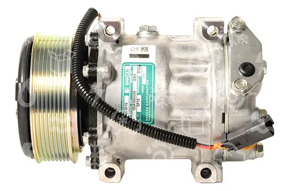 kompresor SANDEN 7H15 - 8203, PV8, 119 mm - JCB